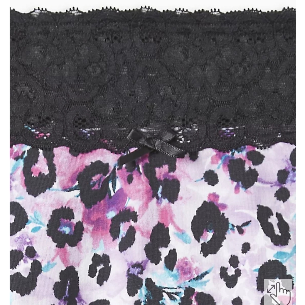 ✨NWT✨Final Price Torrid Wide Lace Trim Cheeky Panty - Picture 2 of 5